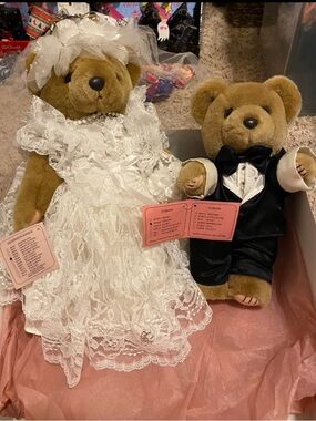 Bearly Wedding Bears - Victorian Bride & Groom